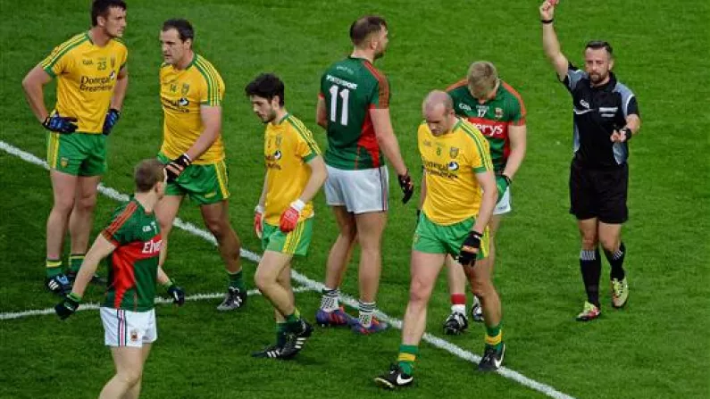 Controversy Erupts Following Decision To Overturn Mayo Red Card