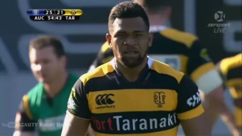 Video: New Zealand Rugby Hit Knocks Outhalf Into Next Week With Huge Hit