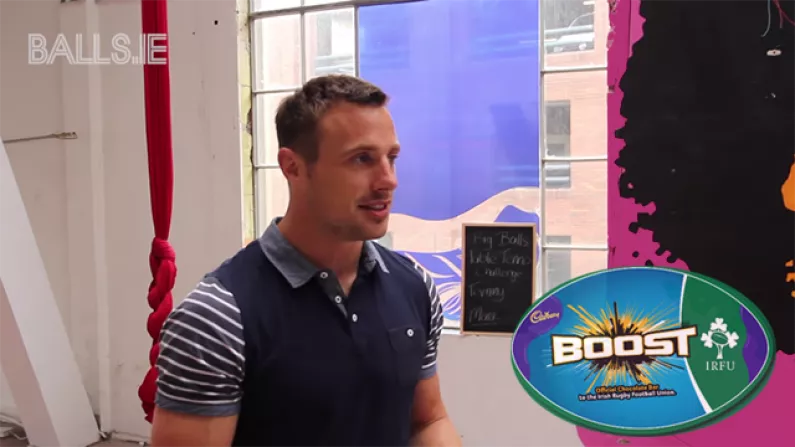 Tommy Bowe Plays Balls.ie In Table Tennis And Answers Some Awkward Questions