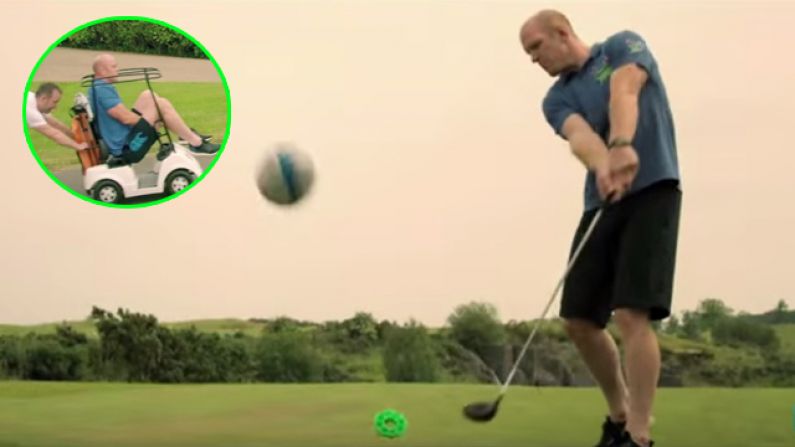 Video: Paul O'Connell Is The Star Of The Amazing New Sport Of Rugby Golf
