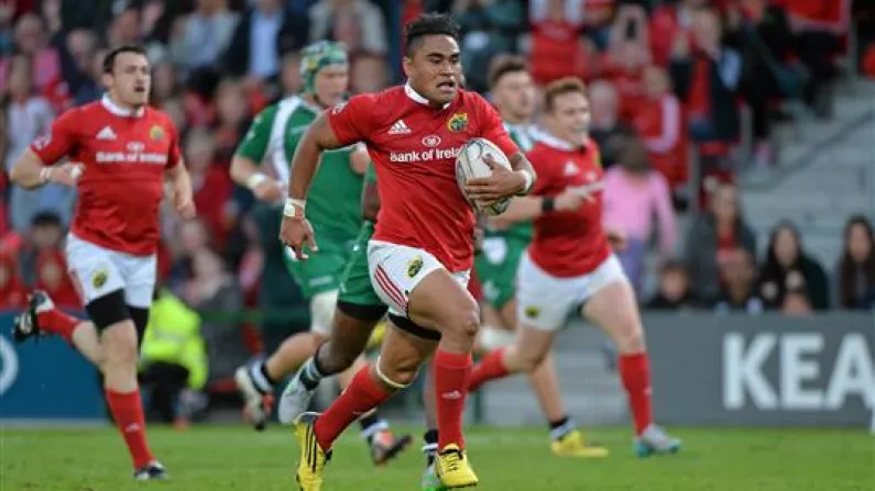 Photos: Worrying News For Munster As New Signing Francis Saili Leaves Pitch On A Stretcher