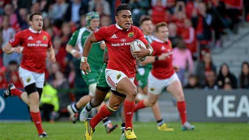 Photos: Worrying News For Munster As New Signing Francis Saili Leaves Pitch On A Stretcher