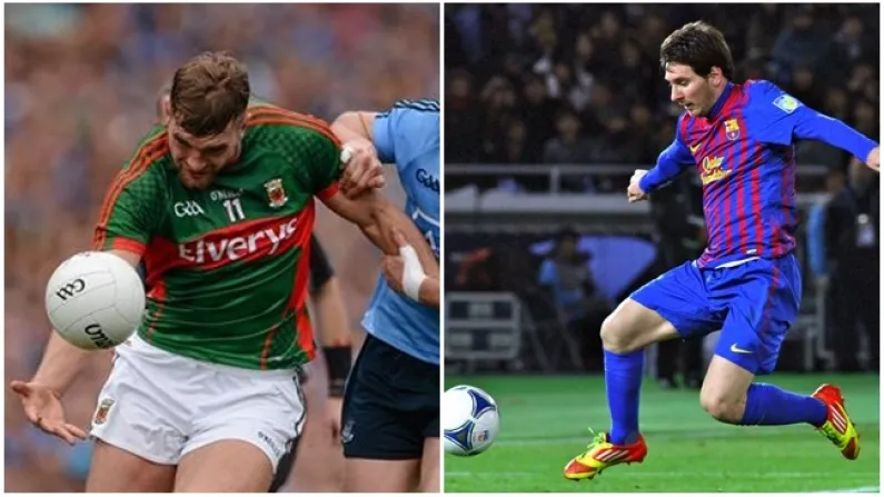 Lionel Messi Was At The Centre Of Eamon Dunphy's Dublin v Mayo Analysis