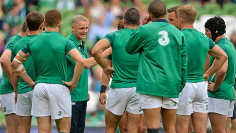 Quite A Few Fans Unhappy With One Of Joe Schmidt's Big World Cup Squad Calls