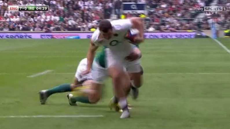 GIF: Jonny May Runs Through Tommy Bowe As England Take The Lead