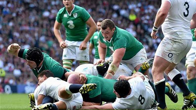 GIFs: A Captain's Try For Ireland Somehow Gets Them Back In It