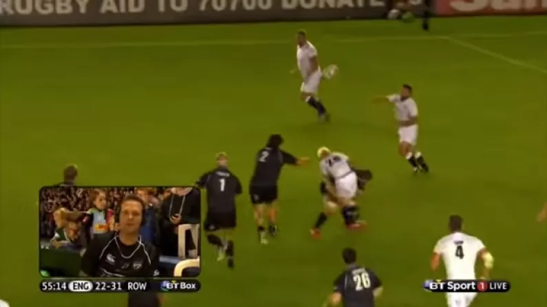 VIDEO: Former Leinster Star Lands Made In Chelsea Person In Hospital With Huge Hit