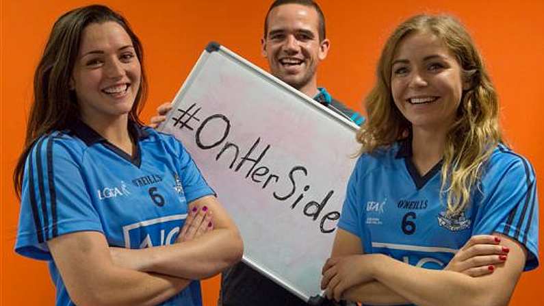 Male And Female GAA Players Team Up For #OnHerSide Initiative