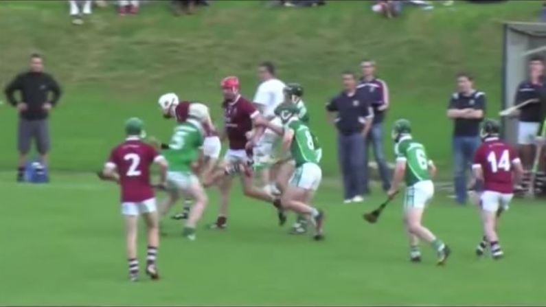 Video: Red Cards, Hurleys And Fists Fly In Huge Wexford Hurling Brawl