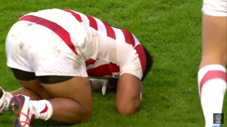 Watch: There Were Emotional Celebrations After Japan's Historic Win