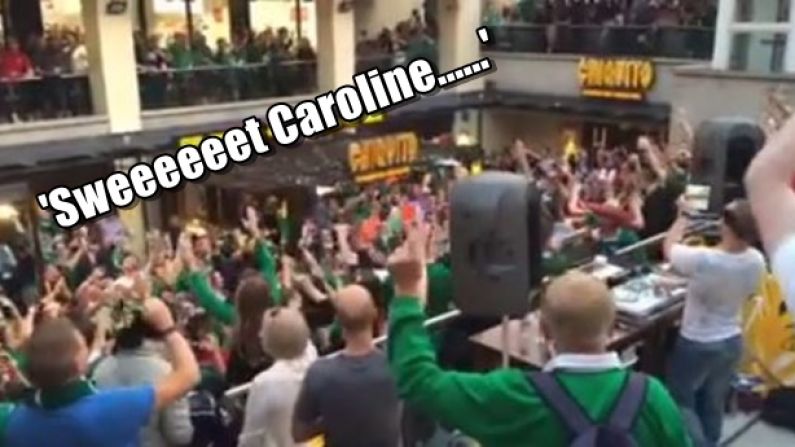 Video: The Irish Fans In Cardiff Have Definitely Brought The Party
