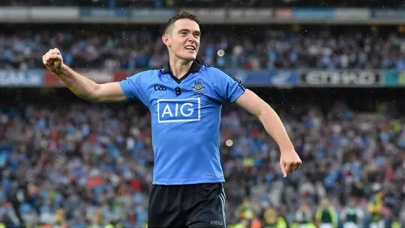 Sunday's Final Whistle Was An Emotional Moment For Man Of The Match Brian Fenton