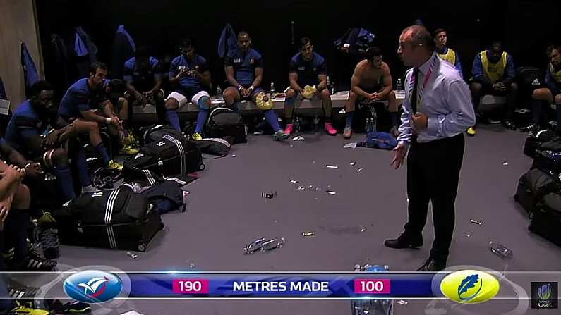 Video: France Coach Gives Furious Half-Time Speech To His Underperforming Side