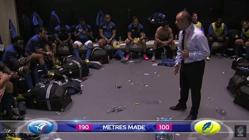 Video: France Coach Gives Furious Half-Time Speech To His Underperforming Side