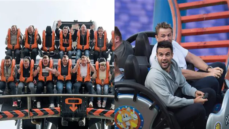 Some Cracking Photos Have Emerged From The Irish Rugby Trip To Alton Towers