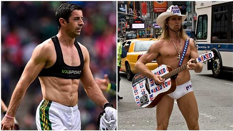 That Time A Topless Aidan O'Mahony Confronted The Times Square Cowboy