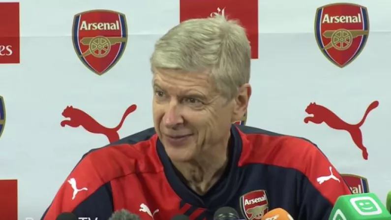 Arsene Wenger Has Given His 'Verdict' On The Irish Rugby Team
