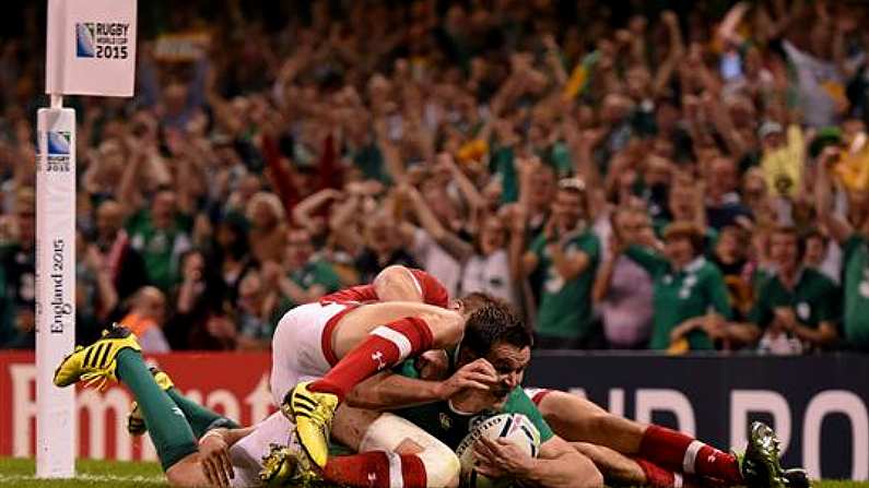 Watch: World Rugby Name Johnny Sexton As The Best Flyhalf Of The Opening Weekend