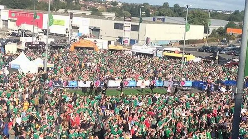 Video: Irish Fans Are Taking Over Wembley - They've Even Got Riverdance