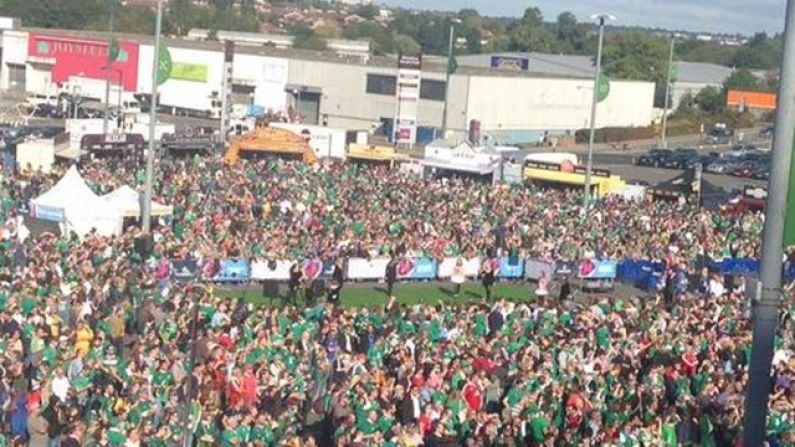 Video: Irish Fans Are Taking Over Wembley - They've Even Got Riverdance