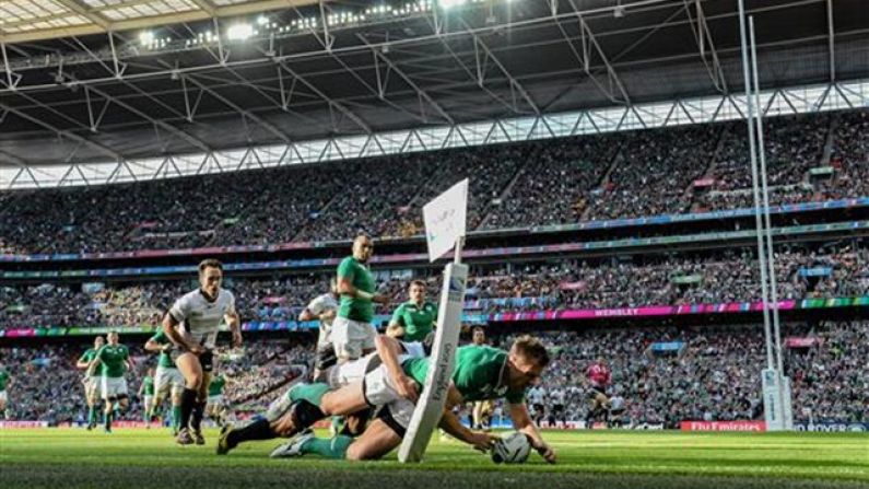 Irish Fans Pack Wembley To Set Rugby World Cup Record
