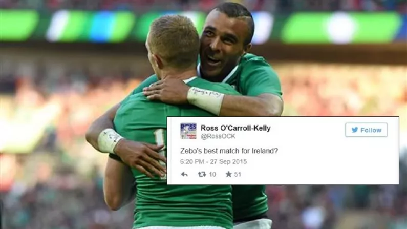 Twitter Was Falling Over Itself At The Performance Of Ireland's Back Three