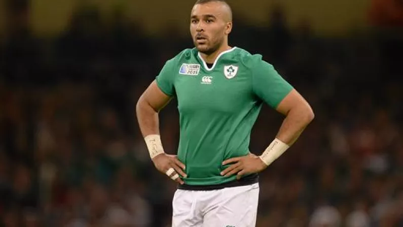 Simon Zebo Granted Compassionate Leave From The World Cup