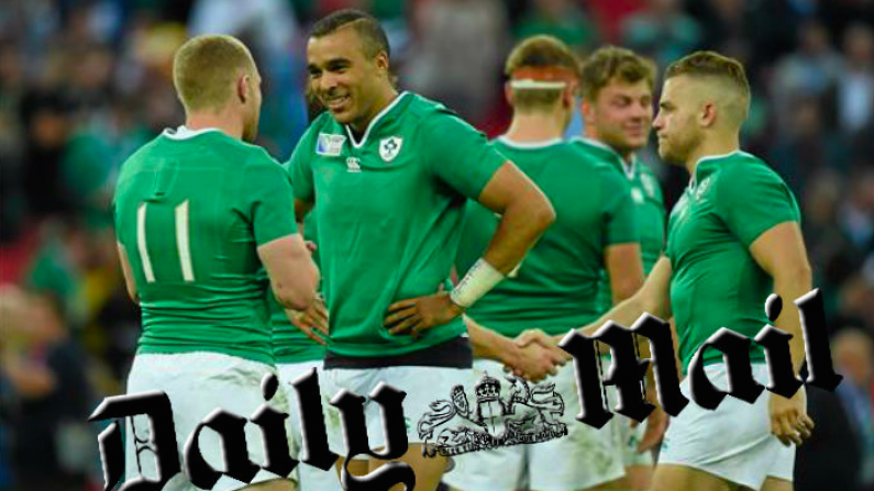You Have To Love The Daily Mail's Bandwagon Jumping After Ireland's Win