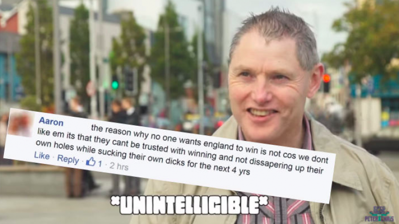Watch: Irish Fans Get Creative And Explain How We All Feel About English Rugby
