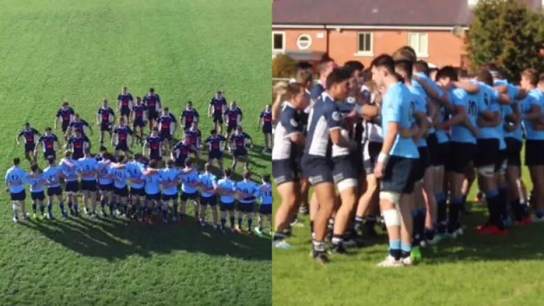 Watch: Great Footage Of An Intense Schoolboy Haka That Took Place In Dublin This Week
