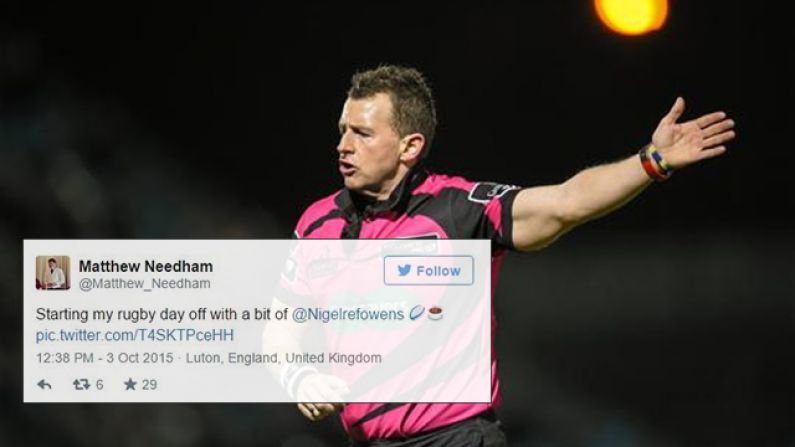 There'll Be A Huge Demand On This Nigel Owens Mug After Today