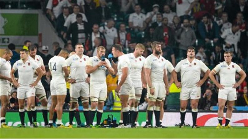 Many England Fans Didn't Exactly Endear Themselves To The Rugby World Last Night