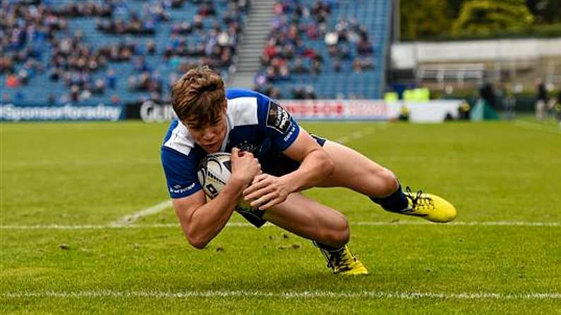 Watch: Ireland's Next Great Centre Garry Ringrose Gets His First Professional Try