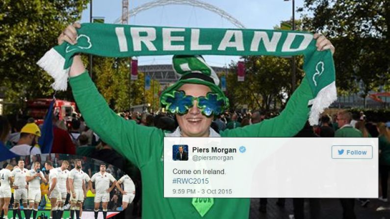 It Seems English Fans Are Jumping On The Ireland Bandwagon Now