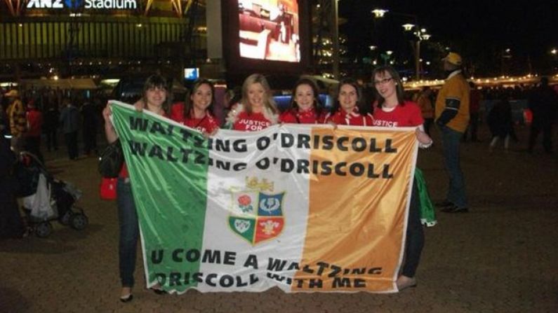 These Irish Fans Have Flown In From Australia With An Even Better Flag