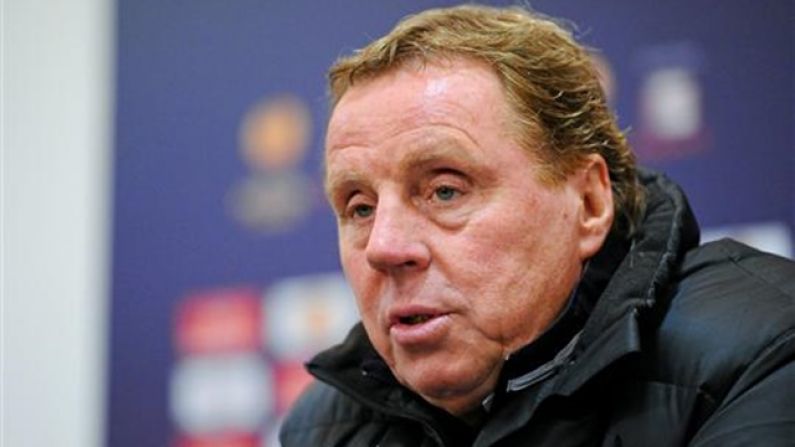 Harry Redknapp Gives His Own Car-Seat Verdict On The Irish Rugby Team