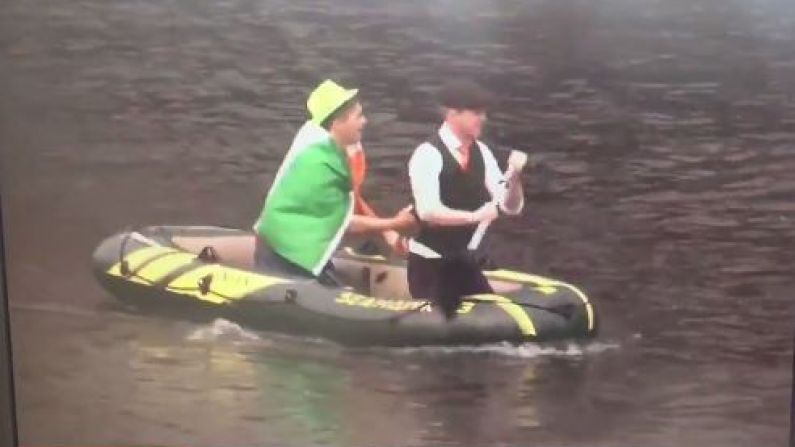 Watch: Irish Rugby Fans Will Do Absolutely Anything To Get To Cardiff