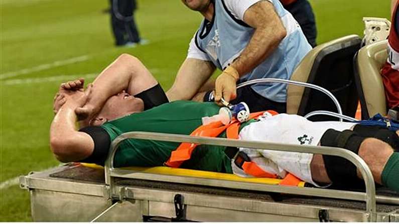 VIDEO: The Standing Ovation That Paul O'Connell Received As He Was Stretchered Off