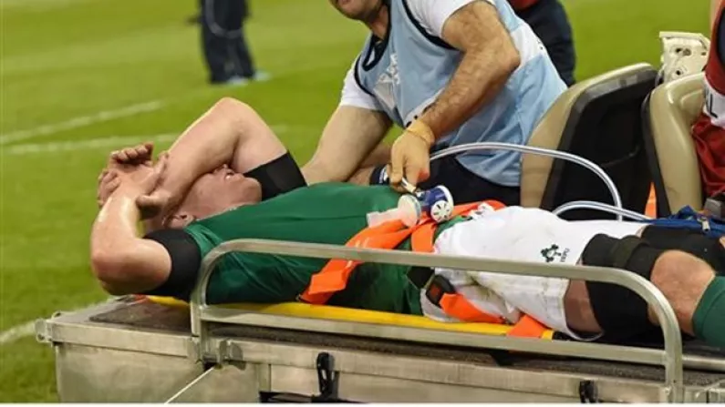 VIDEO: The Standing Ovation That Paul O'Connell Received As He Was Stretchered Off