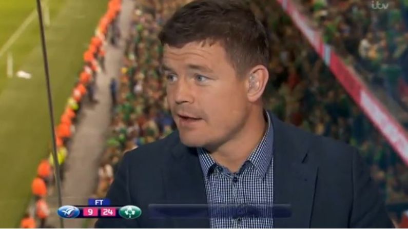 Video: Brian O'Driscoll's Reaction To That Inspirational Ireland Performance Vs France