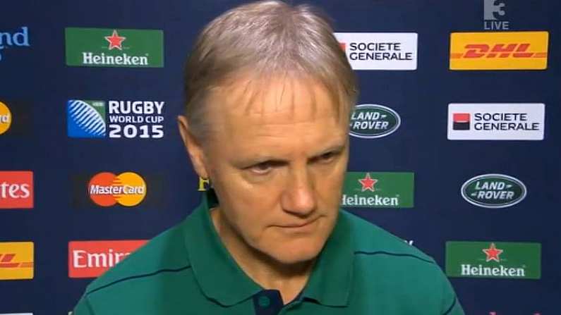 Watch: The Joe Schmidt Interview That Gives An Update On Ireland's Key Players