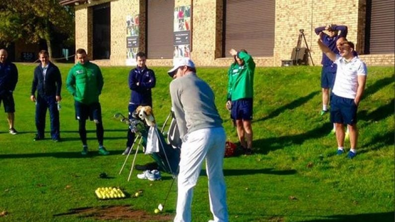 Irish Team Treated To A Lesson From Rory McIlroy After France Heroics