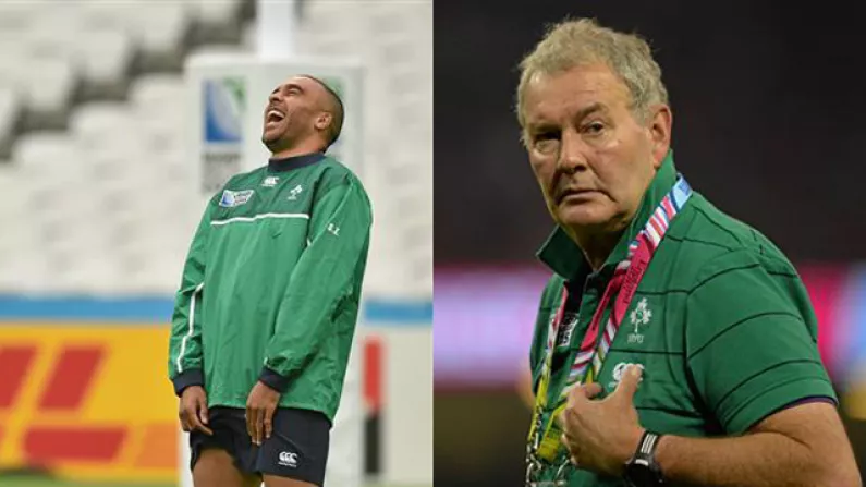 Ireland's Baggage Master 'Rala' Has Been Well And Truly Stitched Up By The Squad