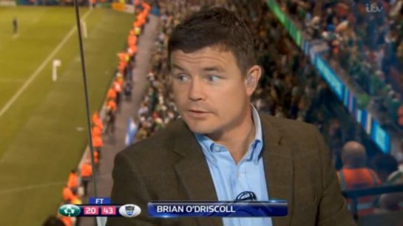 Brian O'Driscoll Made The Exact Same Conclusion As Everyone Else Over On ITV