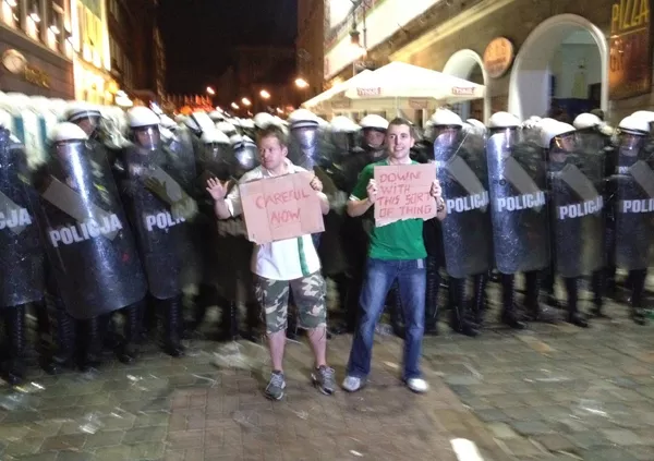 irish fans euro 2012