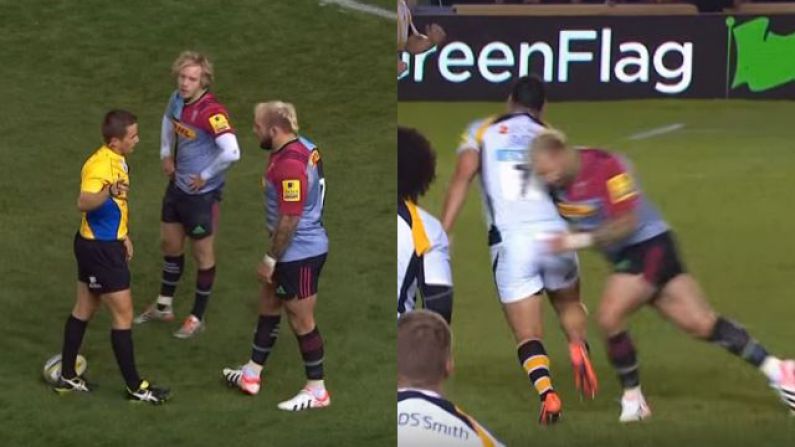 Watch: England's Joe Marler Gave A Ridiculous Justification For This Late Hit