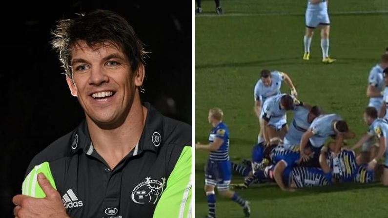 Video: Donncha O'Callaghan Bares Flesh Once Again, Gets Reward From Teammate