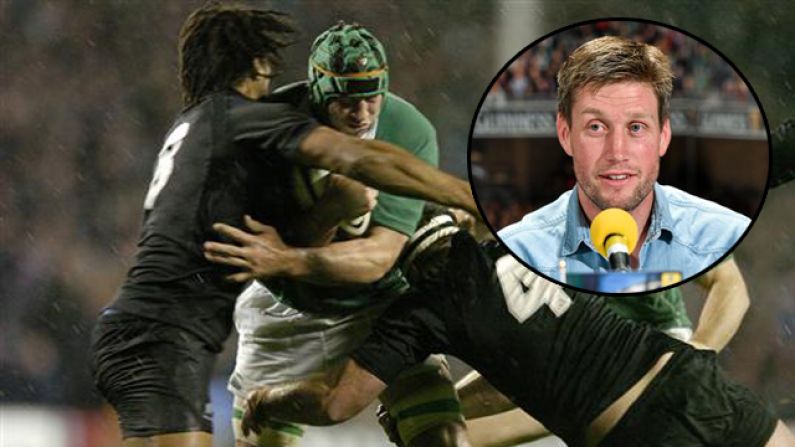 Ronan O'Gara Fondly Remembers The Time Denis Leamy Steamrolled Richie McCaw