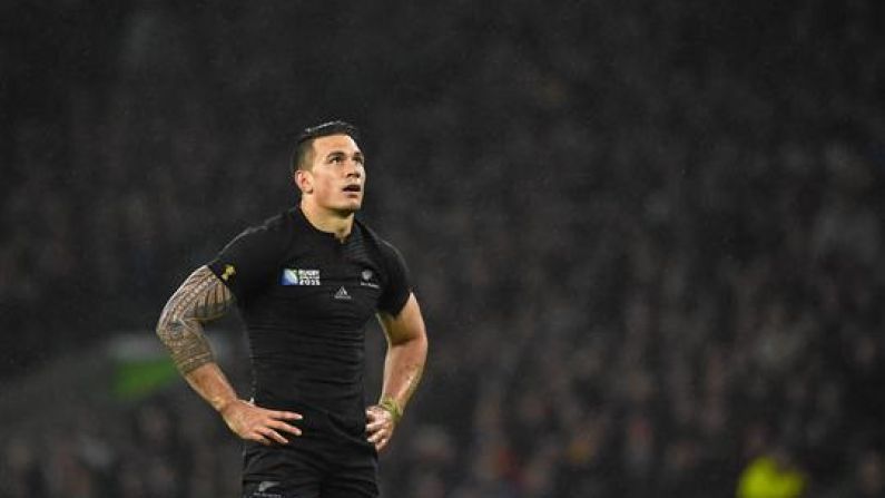 Pictures: Sonny Bill Williams Really Made One Supporter's Day After The World Cup Final