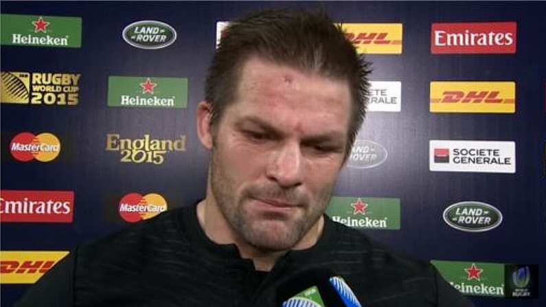 Watch: Richie McCaw's Post Match Interview Is Just Full Of Class